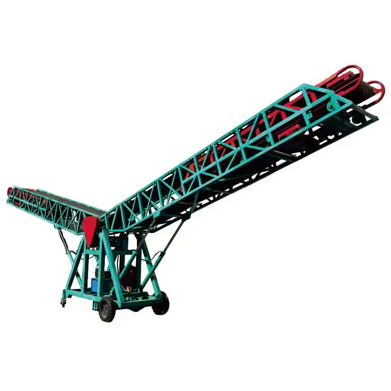 Double-Wing Telescopic Conveyor - Belt Conveyor - bmy.julongguang.com
