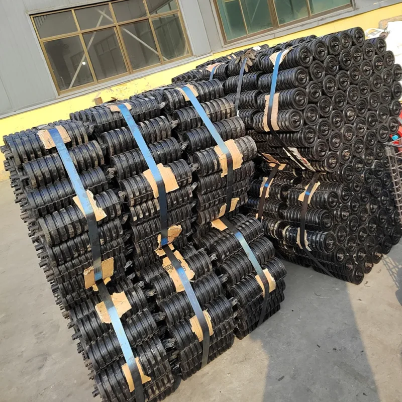 Impact Resistant Conveyor Buffer Roller Idler for Feeding Chute - Conveyor Rollers - bmy.julongguang.com